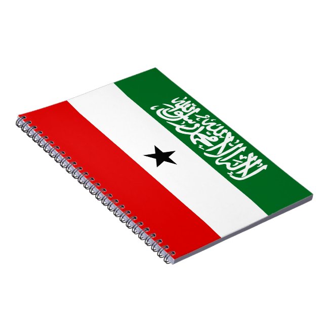 Caderno Espiral Somaliland Flag (Lado Direito)