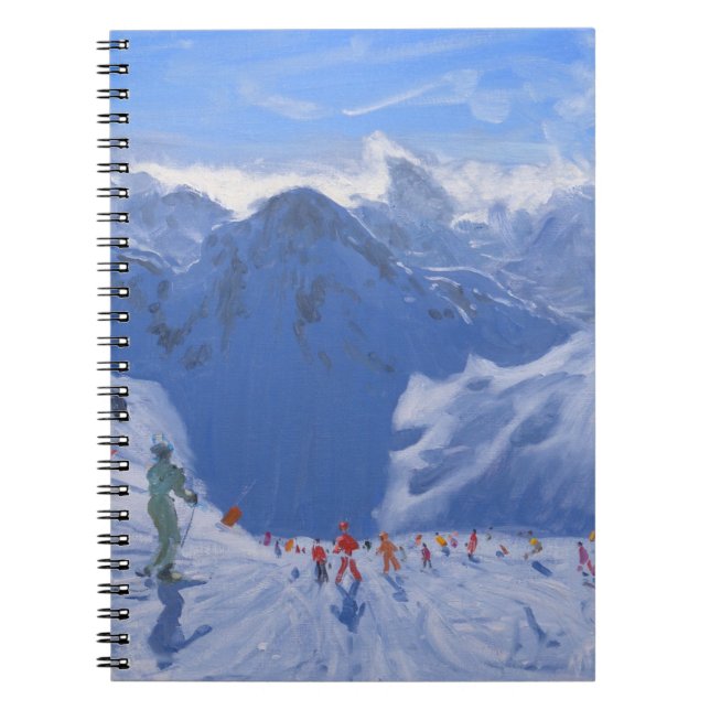 Caderno Espiral Sombra 2009 da montanha (Frente)