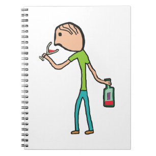 Caderno Espiral Sommelier
