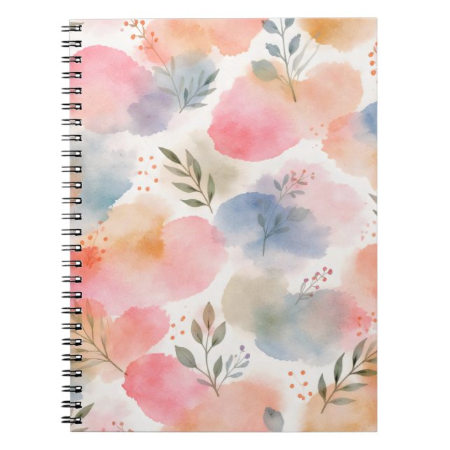 Caderno Espiral Sonho da Flora Suave (Frente)