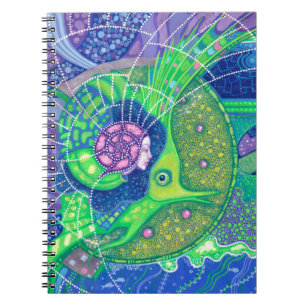 Caderno Espiral Sonho da lua de cheio