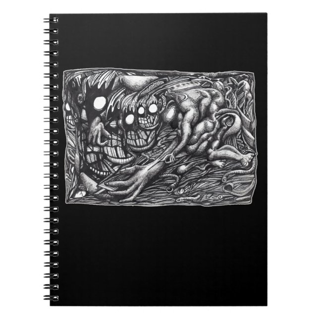 Caderno Espiral Sonho da Mãe de Grendel (Frente)