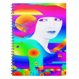 Caderno Espiral Sonho de abstrato Color