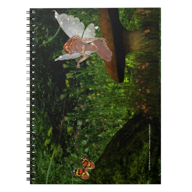 Caderno Espiral Sonho de fantasia: Pó de fada 2 (Frente)