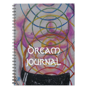 CADERNO ESPIRAL SONHO DIÁRIO DO ARTISTA PAULA REILLY.