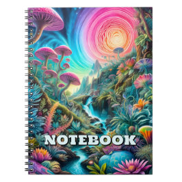 Caderno Espiral Sonho Psicodélico Encantado