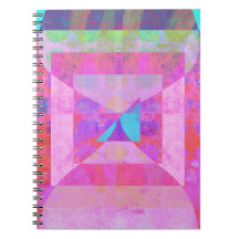 Sonho Rosa Quente #1 Mídia Espiral Mista Notebook