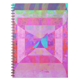 Caderno Espiral Sonho Rosa Quente #1 Mídia Espiral Mista Notebook