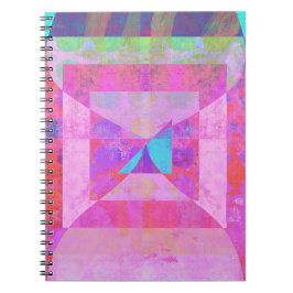Caderno Espiral Sonho Rosa Quente #1 Mídia Espiral Mista Notebook