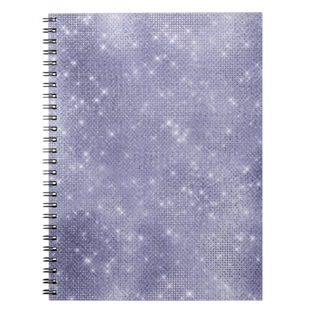 Caderno Espiral Sonho Roxo Sparkle (Frente)