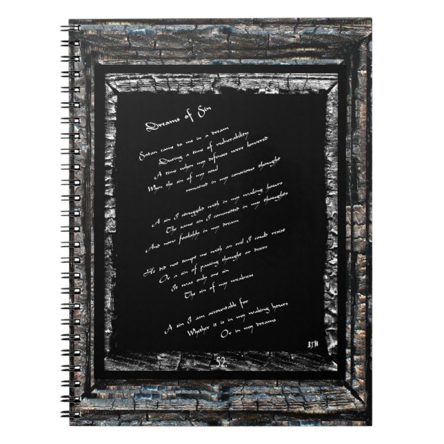 Caderno Espiral Sonhos de Pinto (Frente)