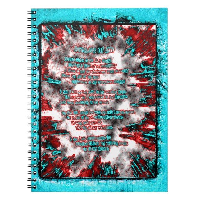 Caderno Espiral Sonhos de Pinto (Frente)