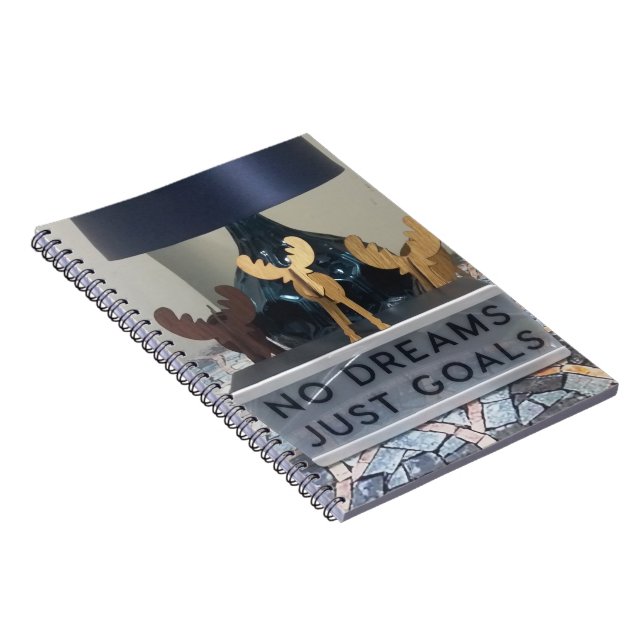 Caderno Espiral Sonhos de Reindeer Inspirados: Um Feriado Motivaci (Lado Direito)