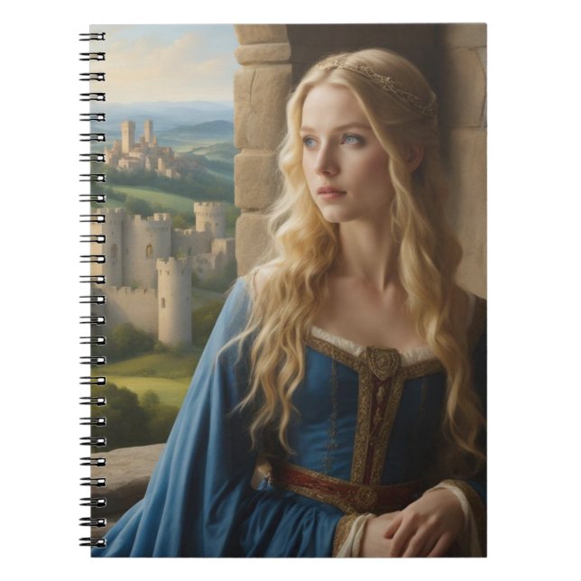 Caderno Espiral Sonhos Distantes de Lugares Distantes (Frente)