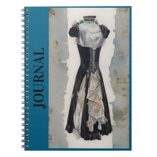 Caderno Espiral Sonhos do LBD: Moda Sobe Pequeno Vestido Negro