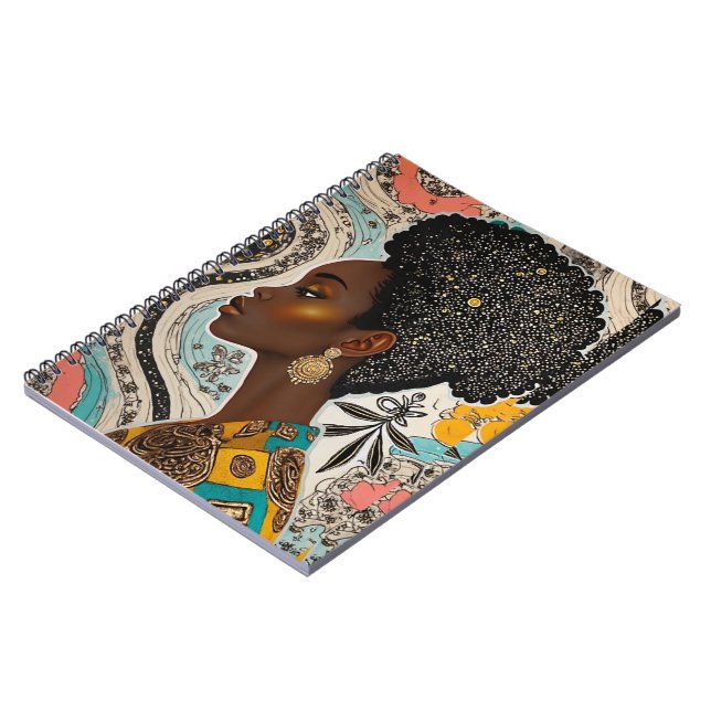 Caderno Espiral Sophisticated luxury African, Asian, Caribbean (Left Side)