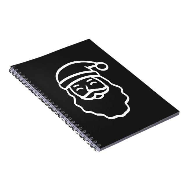 Caderno Espiral Sorria com o Papai Noel (Lado Direito)
