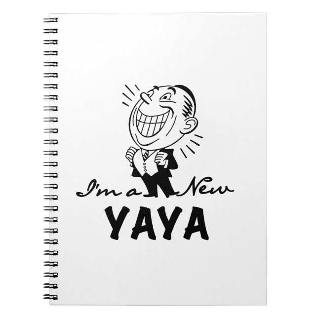 Caderno Espiral Sorria de Camisetas e presentes de Nova Yaya (Frente)