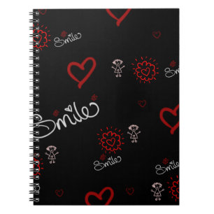 Caderno Espiral Sorria E Seja Feliz
