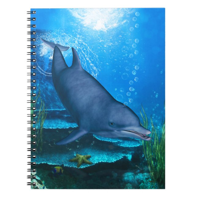 Caderno Espiral Sorriso do Oceano (Frente)