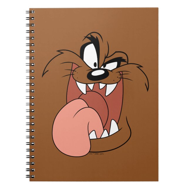 Caderno Espiral Sorriso louco TAZ™ (Frente)