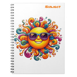 Caderno Espiral Sorrisos Sunny