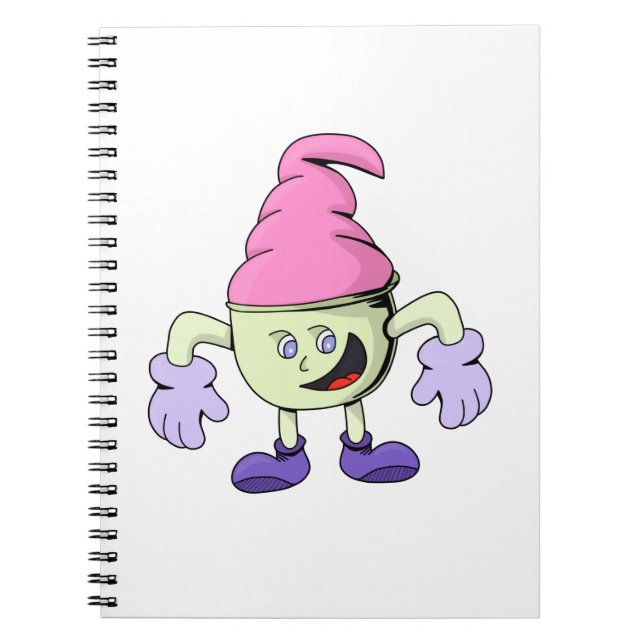 Caderno Espiral Sorvete (Frente)