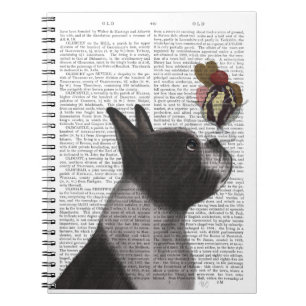 Caderno Espiral Sorvete Boston Terrier