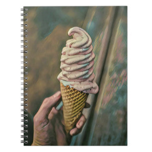 Caderno Espiral sorvete congelando legal