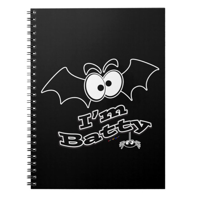 Caderno Espiral Sou Batty Crazy Eyes (Frente)