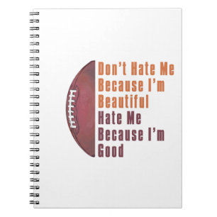 Caderno Espiral Sou Belo, Bom Futebol