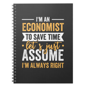 Caderno Espiral Sou Economista para economizar Vamos de tempo, ape