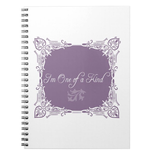 Caderno Espiral Sou uma citação gentil (Frente)