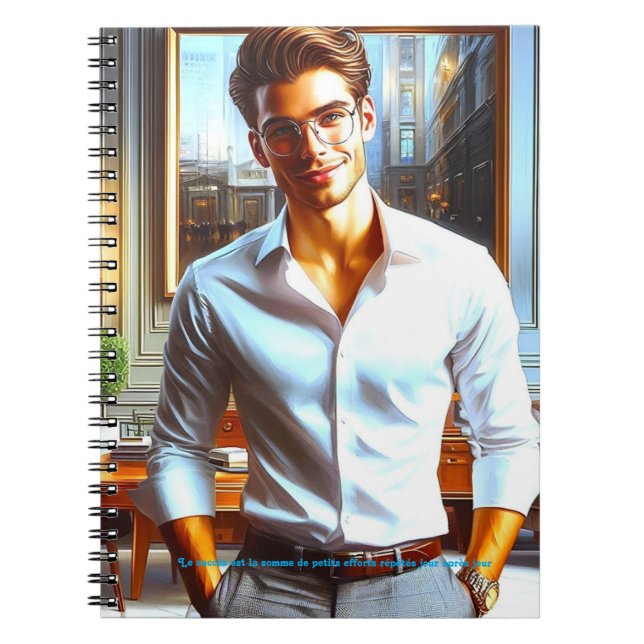 Caderno Espiral  - Sous le Ciel de l’Espoir (Frente)