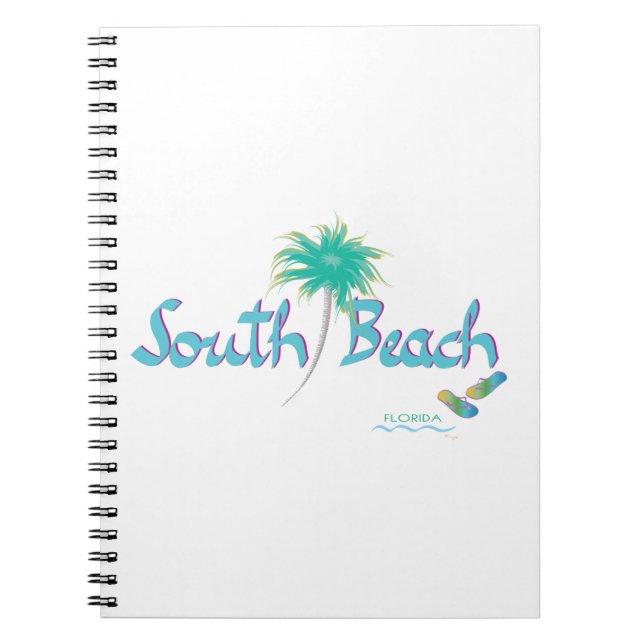 Caderno Espiral South Beach, FL (Frente)