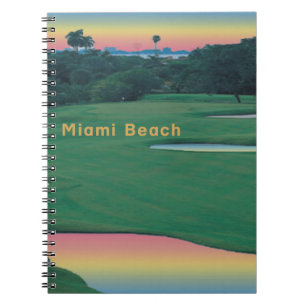 Caderno Espiral South Beach - Miami GOLF