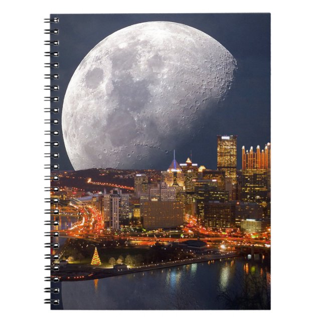 Caderno Espiral Spacey Pittsburgh (Frente)