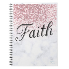 Caderno Espiral Sparkle Faith - Notebook