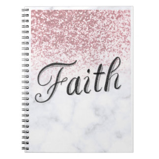 Caderno Espiral Sparkle Faith - Notebook