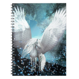 Caderno Espiral Sparkling Pegasus