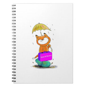 Caderno Espiral spay n neuter cat