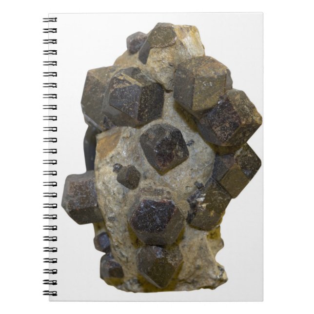 Caderno Espiral Spessartite na matriz (Frente)