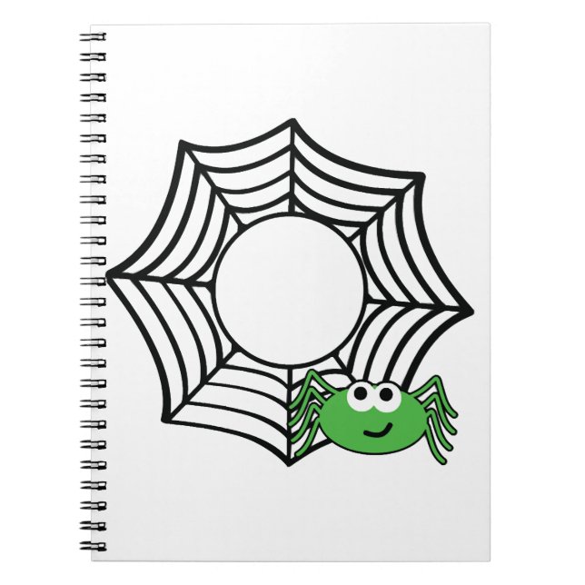 Caderno Espiral Spider halloween t shirts halloween (Frente)