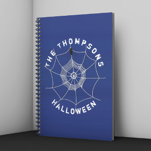 Caderno Espiral Spider Spooky no notebook Spider Web