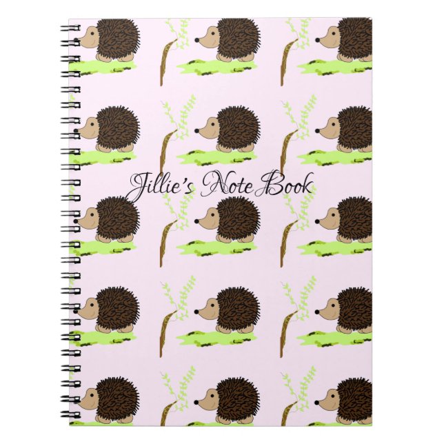 Caderno Espiral Spiky Hedgehogs (Frente)