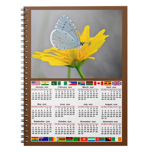 Caderno Espiral Spiral Photo Notebook (Frente)