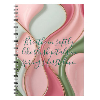 Caderno Espiral Spiral photo notebook in stylish graphic