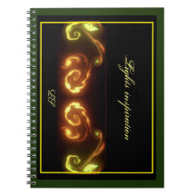 Spiral Photo NOTEBOOK LIGHTS INSPIRATION LS