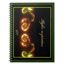 Caderno Espiral Spiral Photo NOTEBOOK LIGHTS INSPIRATION LS 