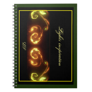 Caderno Espiral Spiral Photo NOTEBOOK LIGHTS INSPIRATION LS